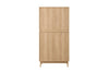 Birlea Croxley 2 Door 1 Drawer Rattan Wardrobe (Self Assembly) (DHD)