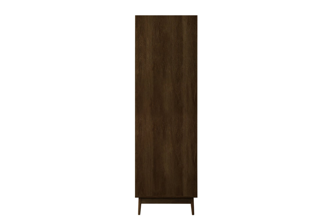 Birlea Croxley 2 Door 1 Drawer Rattan Wardrobe (Self Assembly) (DHD)