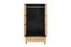 Birlea Croxley 2 Door 1 Drawer Rattan Wardrobe (Self Assembly) (DHD)