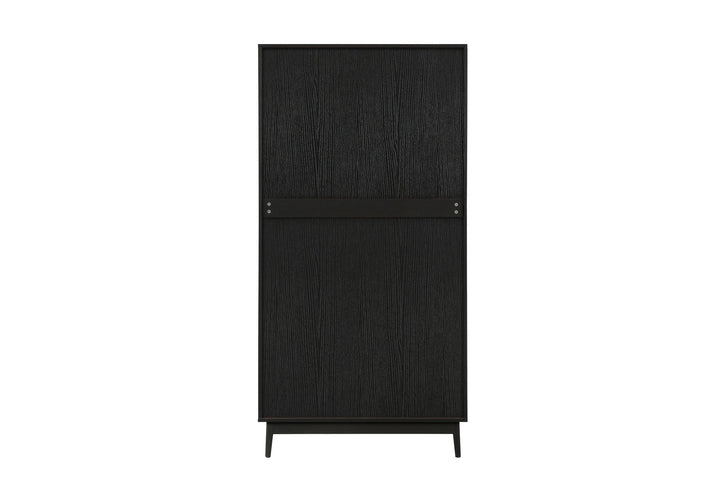 Birlea Croxley 2 Door 1 Drawer Rattan Wardrobe (Self Assembly) (DHD)