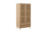 Birlea Croxley 2 Door 1 Drawer Rattan Wardrobe (Self Assembly) (DHD)