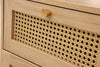 Birlea Croxley 2 Drawer Rattan Bedside (Self Assembly) (DHD)
