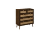 Birlea Croxley 5 Drawer Rattan Chest (Self Assembly) (DHD)
