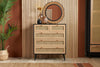 Birlea Croxley 5 Drawer Rattan Chest (Self Assembly) (DHD)