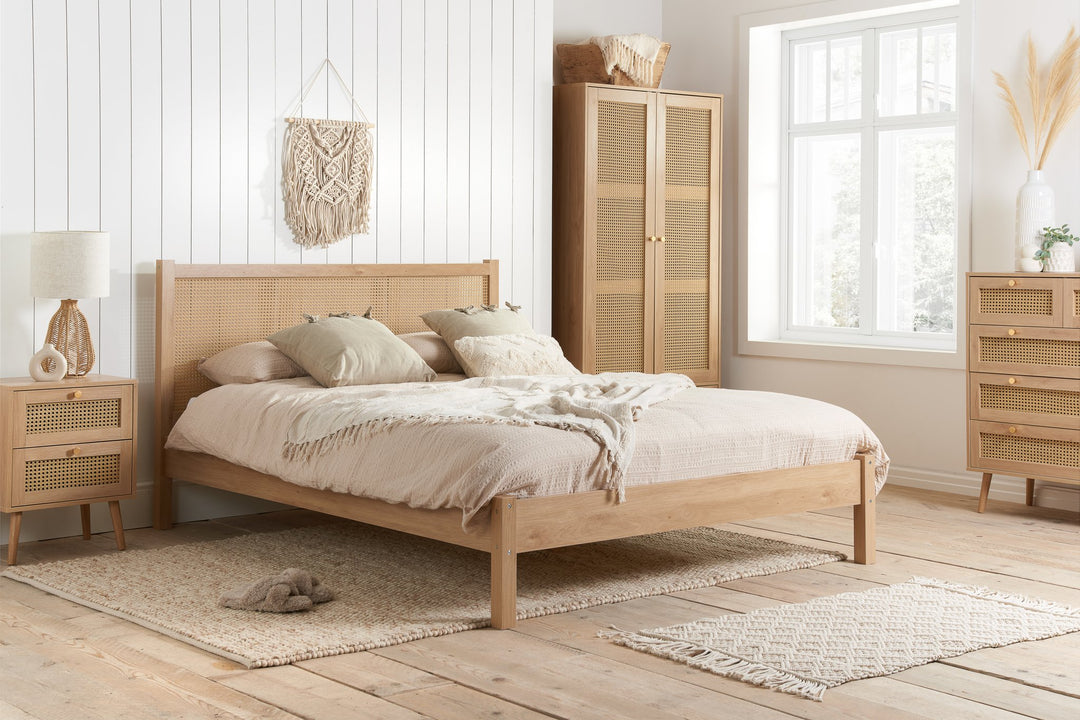 Birlea Croxley 5 Drawer Rattan Chest (Self Assembly) (DHD)