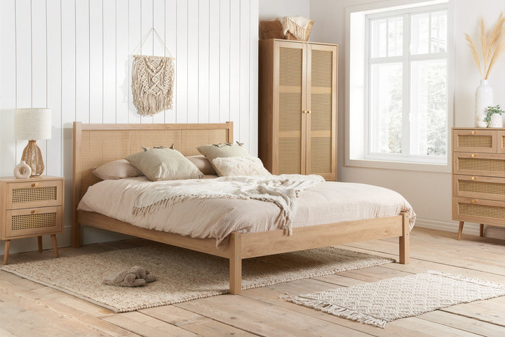 Birlea Croxley 5 Drawer Rattan Chest (Self Assembly) (DHD)