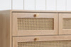 Birlea Croxley 5 Drawer Rattan Chest (Self Assembly) (DHD)