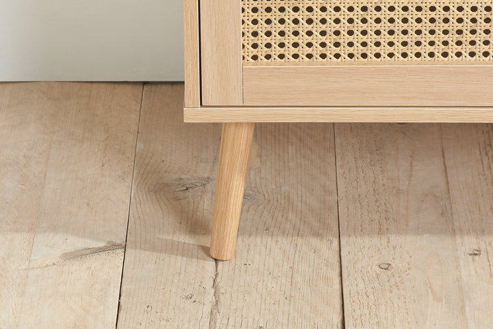 Birlea Croxley 5 Drawer Rattan Chest (Self Assembly) (DHD)