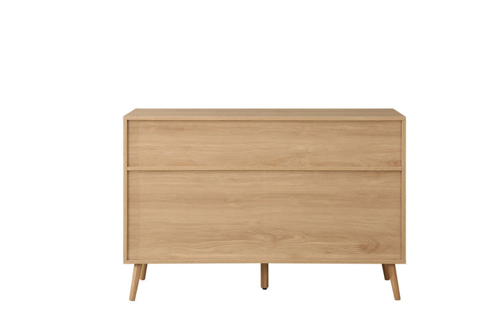 Birlea Croxley 7 Drawer Rattan Chest (Self Assembly) (DHD)