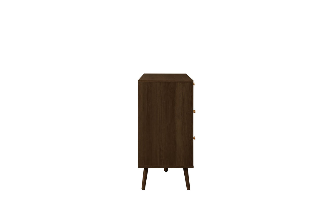 Birlea Croxley 7 Drawer Rattan Chest (Self Assembly) (DHD)
