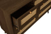 Birlea Croxley 7 Drawer Rattan Chest (Self Assembly) (DHD)