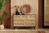 Birlea Croxley 7 Drawer Rattan Chest (Self Assembly) (DHD)