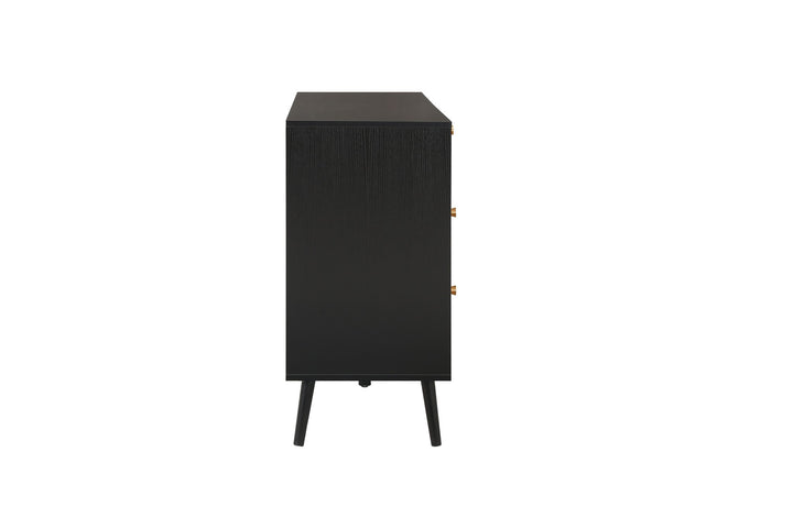 Birlea Croxley 7 Drawer Rattan Chest (Self Assembly) (DHD)