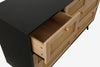 Birlea Croxley 7 Drawer Rattan Chest (Self Assembly) (DHD)