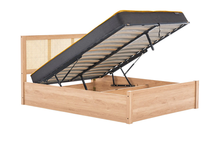 Birlea Croxley Ottoman Rattan Bed (Self Assembly) (DHD)