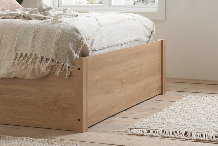 Birlea Croxley Ottoman Rattan Bed (Self Assembly) (DHD)
