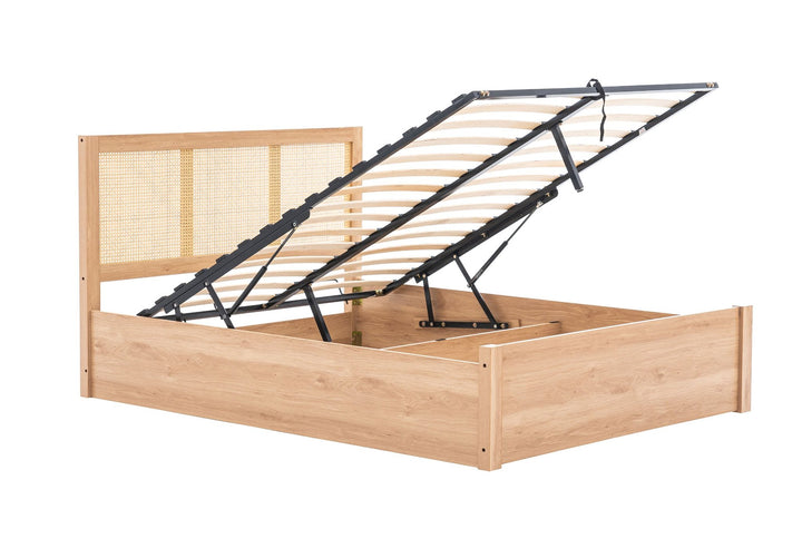 Birlea Croxley Ottoman Rattan Bed (Self Assembly) (DHD)