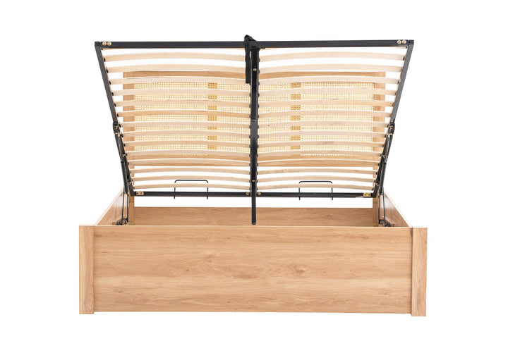 Birlea Croxley Ottoman Rattan Bed (Self Assembly) (DHD)