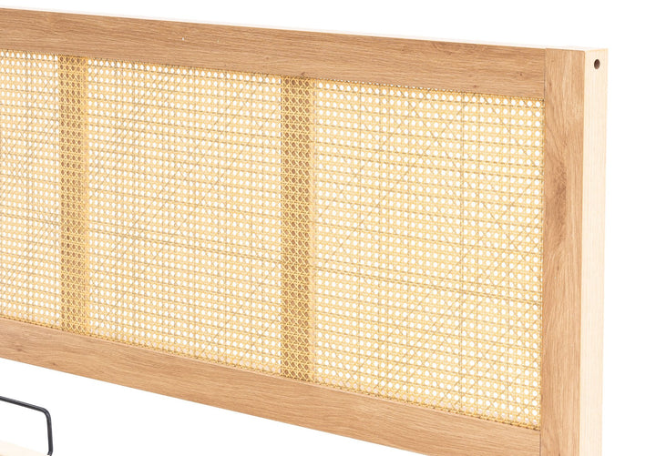 Birlea Croxley Ottoman Rattan Bed (Self Assembly) (DHD)