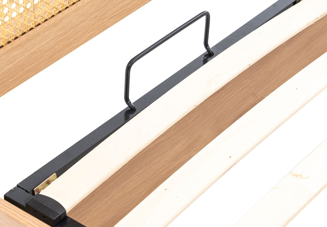 Birlea Croxley Ottoman Rattan Bed (Self Assembly) (DHD)