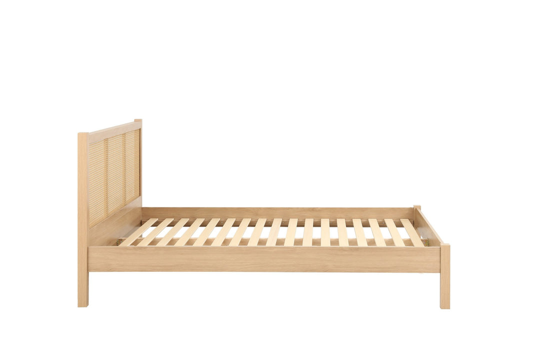 Birlea Croxley Rattan Bed (Self Assembly) (DHD)