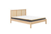 Birlea Croxley Rattan Bed (Self Assembly) (DHD)