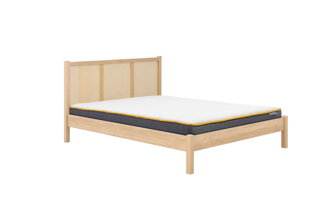 Birlea Croxley Rattan Bed (Self Assembly) (DHD)