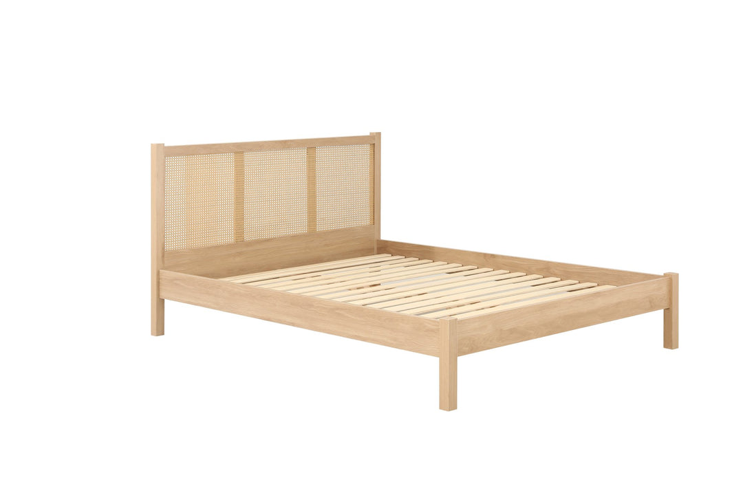 Birlea Croxley Rattan Bed (Self Assembly) (DHD)