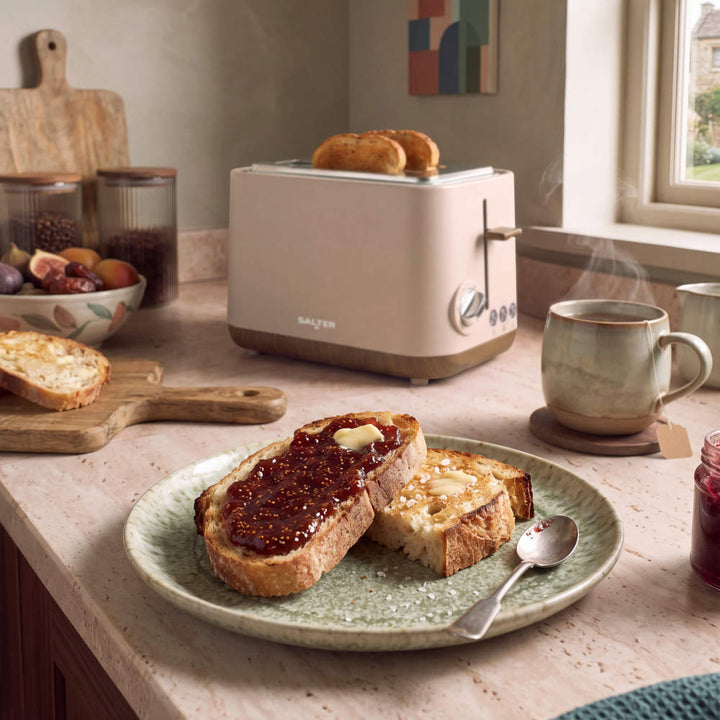 Salter Toronto 2 Slice Toaster Mocha