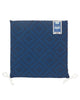 Geo Design Shower Resistant Outdoor Cushion Seat Pads 40x40cm - Blue