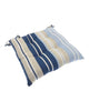 Coastal Stripe Chair Seat Pad 38cm