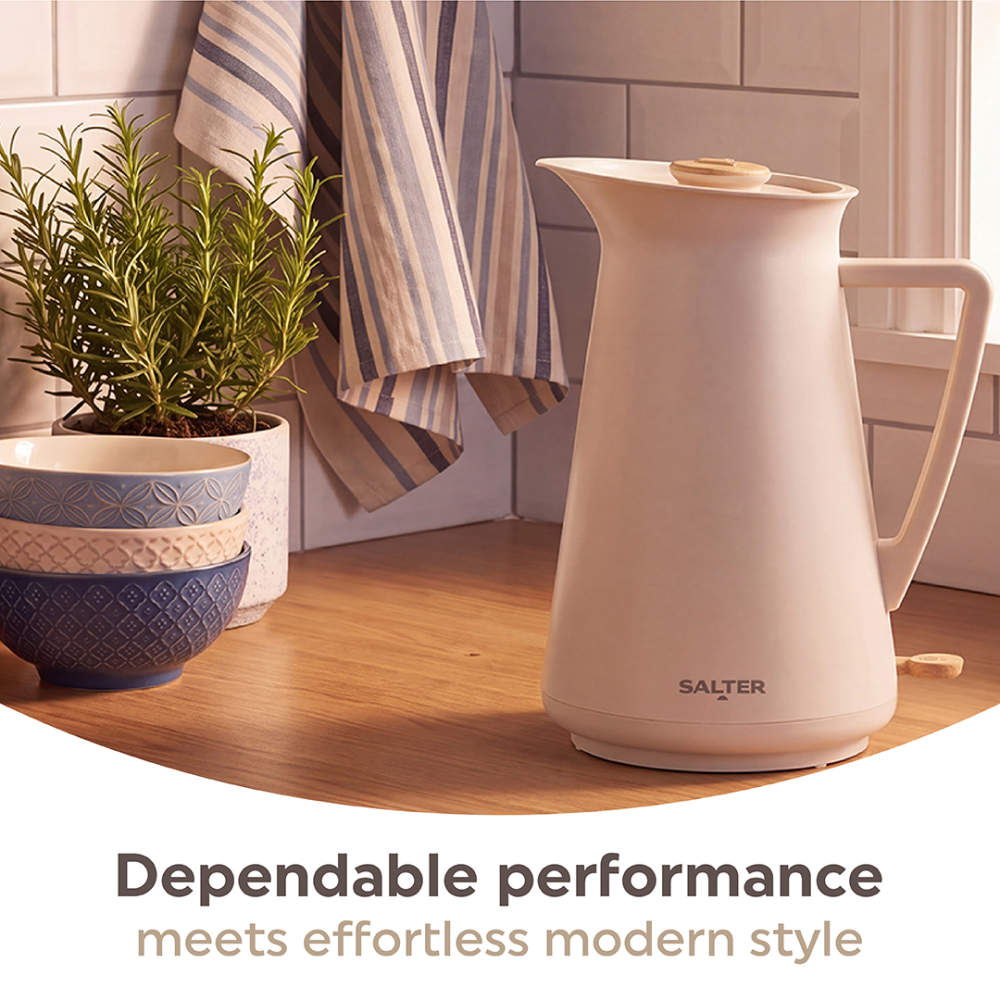 Salter Malmo 1.7L Rapid Boil Kettle Stone