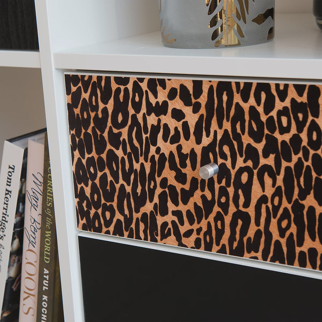 d-c-fix® Self Adhesive Film - Velvet Embossed Leopard (0201) 45cm x 2m 303-0201