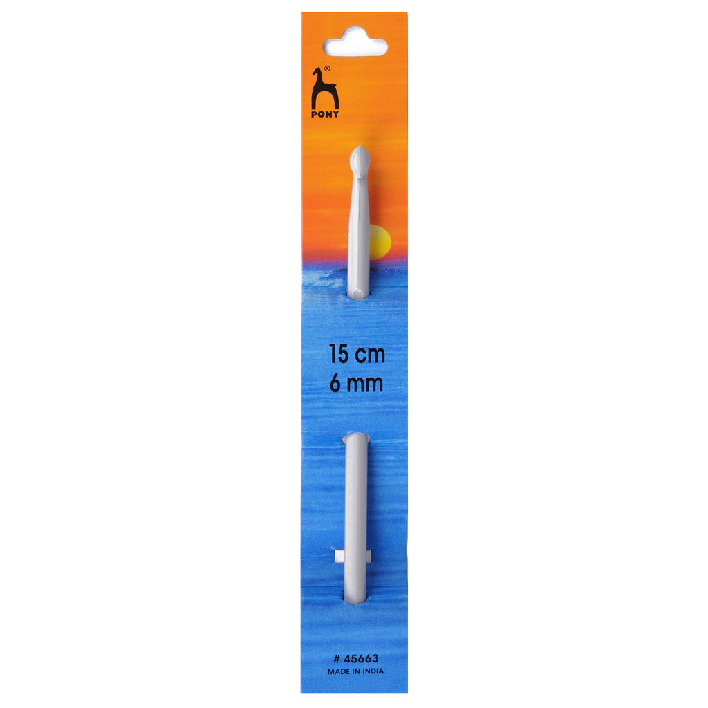 Crochet Hook: Plastic: 15cm x 6mm