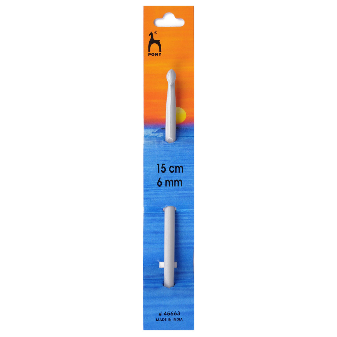 Crochet Hook: Plastic: 15cm x 6mm