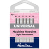 Sewing Machine Needles: Universal: Mixed Fine: 6 Pieces