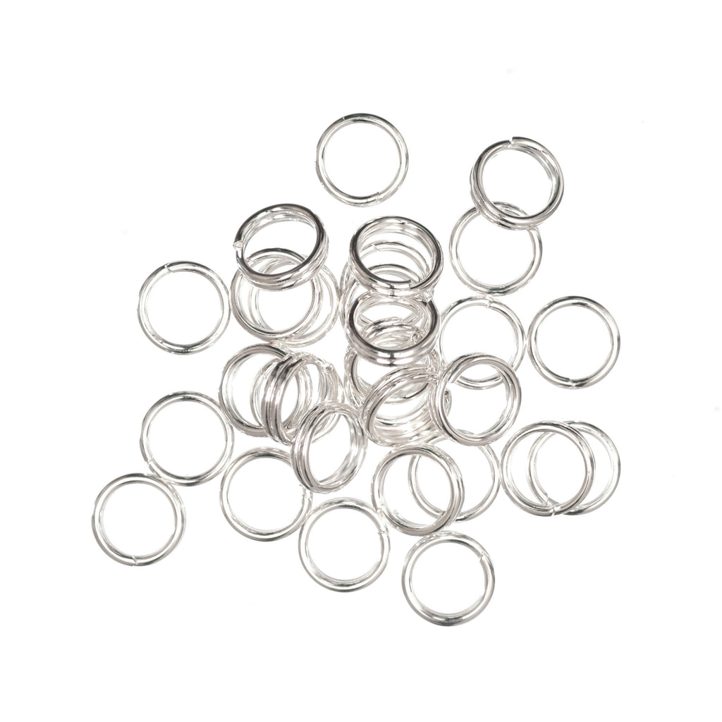 Split Rings: Silver: 5mm: 30