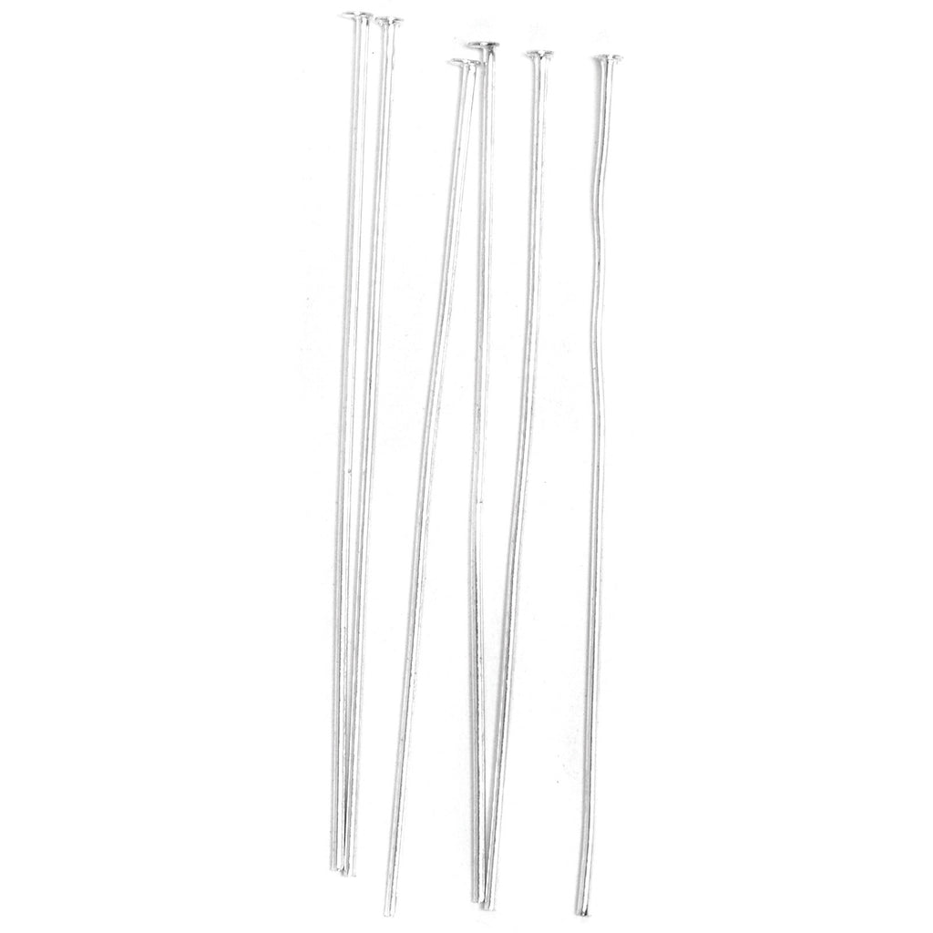 Head Pins: Silver: 50mm: 16