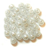 Extra Value: Beads: Pearl: 6mm: White: 120
