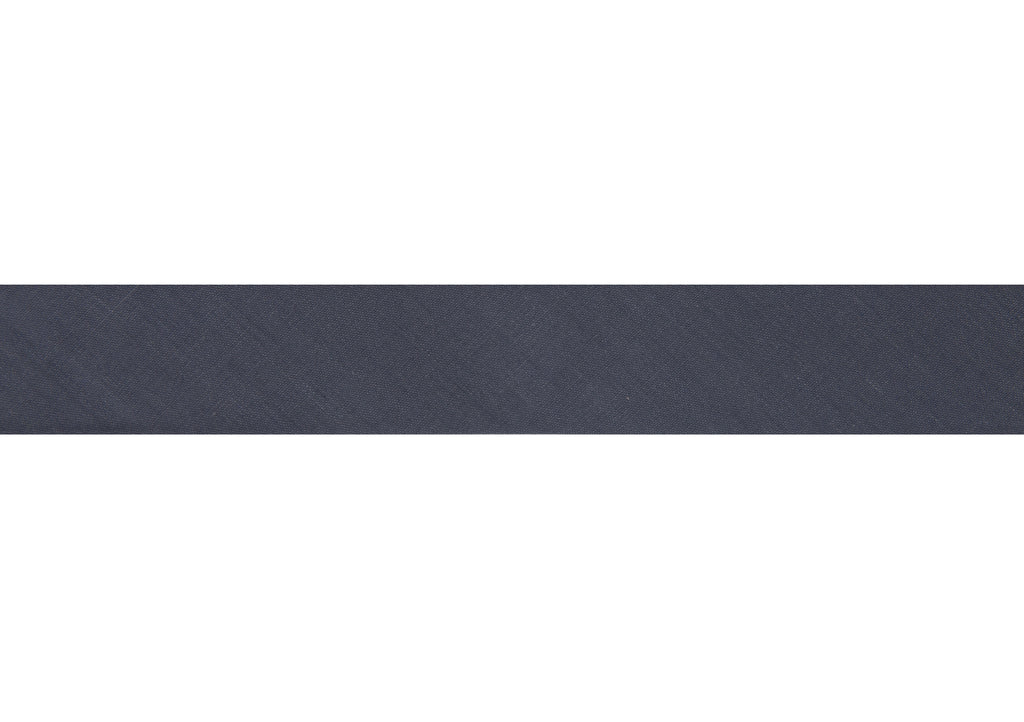 Trim: Bias Binding: Polycotton: 16mm: Slate Grey Sold By The Metre