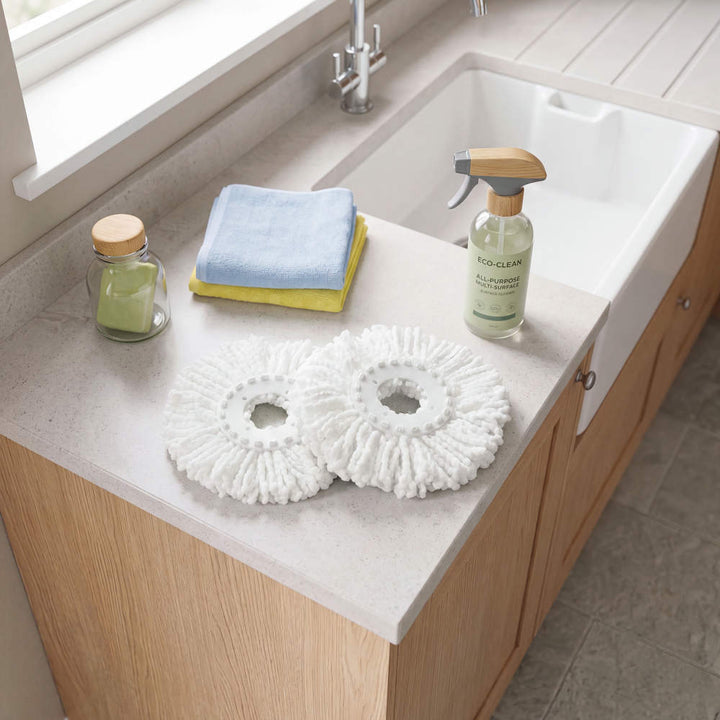 Beldray Antibac Spin Mop &amp; Bucket with 2 Refills