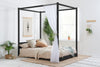 Birlea Darwin Four Poster Bed (Self Assembly) (DHD)