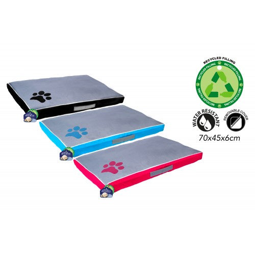 Small water resistant dog bed cushion
