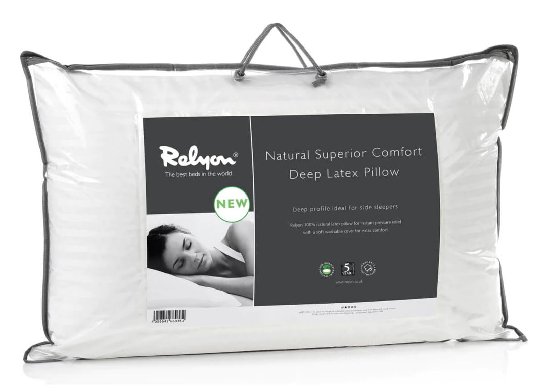 Relyon Natural Superior Comfort Deep Latex Pillow