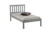 Denver 90cm Single Low End Bedframe Grey (Local Only)