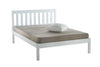 Denver 150cm King Size Low End Bedframe White (Local Only)