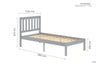 Birlea Denver Bed (Self Assembly) (DHD)