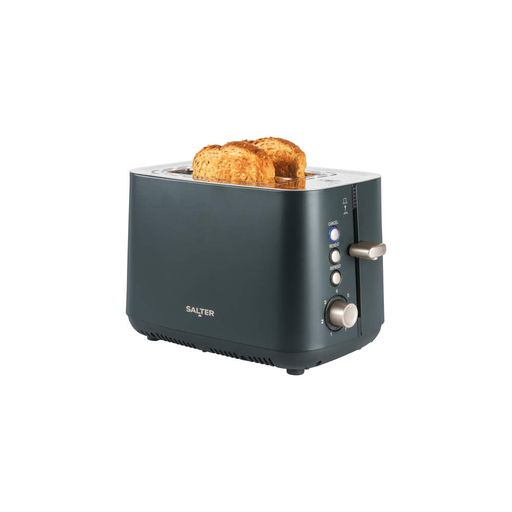 Salter Marino 2-Slice Toaster - Grey/Blue