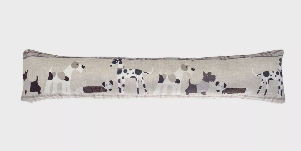 Fabric Printed Draught Excluder  Dog Breeds