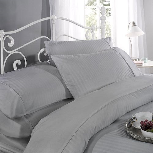 Ritz Duvet Cover Set Silver